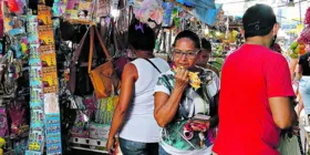 Na feira do Guamá, a movimentação é grande, assim como na Pedreira e no bairro do Marco