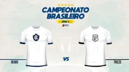 Imagem ilustrativa da notícia Fim de jogo: Remo vence o Treze-PB e é vice-líder da Série C