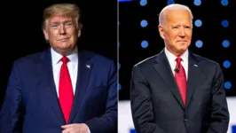 Imagem ilustrativa da notícia Trump
diz que Biden não pode se declarar presidente e promete mais ações judiciais
contra resultados