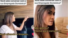 Influenciadora foi cancelada após vídeo sobre "como falar com a sua empregada doméstica".