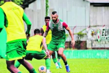 O atacante Paulo Rangel é uma das armas da Tuna para o jogo desta manhã