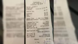 Imagem ilustrativa da notícia Cliente deixa gorjeta de R$ 15,6 mil a funcionários de restaurante fechado por coronavírus