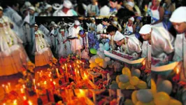 Tradicionalmente, a festa leva milhares de pessoas as praias e este ano, assim como o Círio de Nazaré, celebração foi cancelada em razão da pandemia