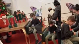 Segundo o Papai Noel, "nada de armas!"