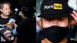Manifestantes foram às ruas protestar contra a decisão do governo de proibir sites pornográficos