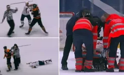 Imagem ilustrativa da notícia Vídeo chocante: atleta leva soco e perde os movimentos após cair