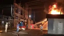 Incêndio atingiu subestação. Governo amapaense criou gabinete de crise para tentar solucionar o problema.