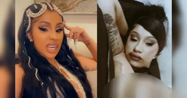 Imagem ilustrativa da notícia Cardi B viraliza nas redes após nude sem querer no Instagram