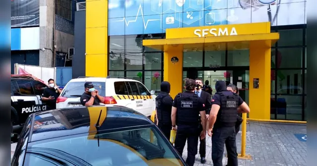 Imagem ilustrativa da notícia Justiça ordena e Polícia faz busca e apreensão na Sesma por desvios de recursos no combate à pandemia