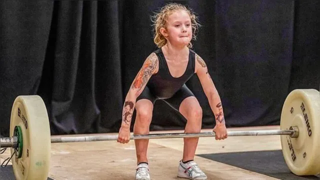 Imagem ilustrativa da notícia Conheça a menina de 7 anos considerada a criança mais forte do mundo
