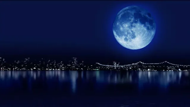 Imagem ilustrativa da notícia 'Lua Azul' surgirá no céu neste sábado de halloween