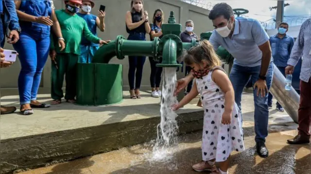Imagem ilustrativa da notícia Tapanã recebe sistema de abastecimento de água após 8 anos 