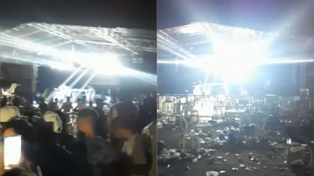 Imagem ilustrativa da notícia Vídeo: DJ falta a show e festa termina em quebradeira em Santarém