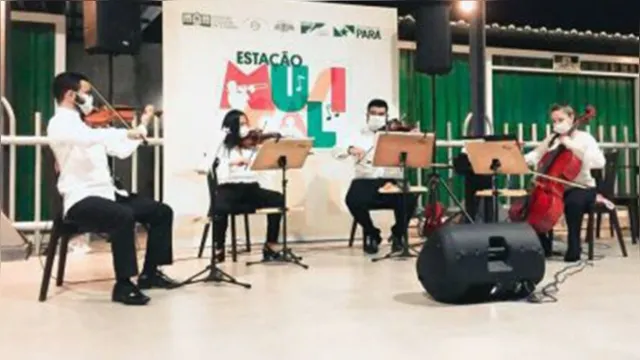 Imagem ilustrativa da notícia Música instrumental é a atração de domingo na Estação Cultural de Icoaraci