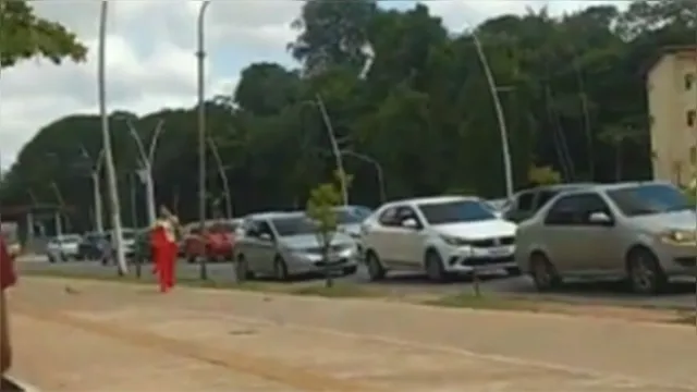 Imagem ilustrativa da notícia  Motoristas de aplicativos paralisam e fazem manifestação em Belém 