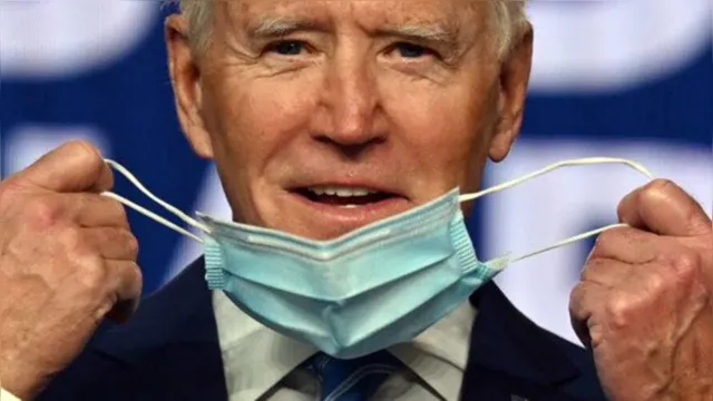 Imagem ilustrativa da notícia Biden convoca força-tarefa anticovid e pede que população use máscara