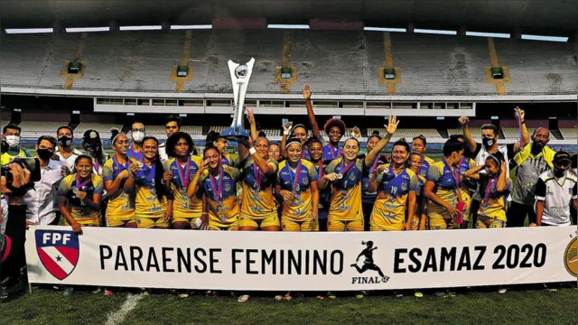 Imagem ilustrativa da notícia Esmac goleia Paysandu e mantém hegemonia no Parazão feminino