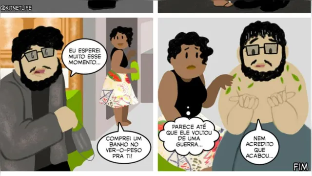 Imagem ilustrativa da notícia Artista de Belém transforma cotidiano da vida de casada em histórias em quadrinhos