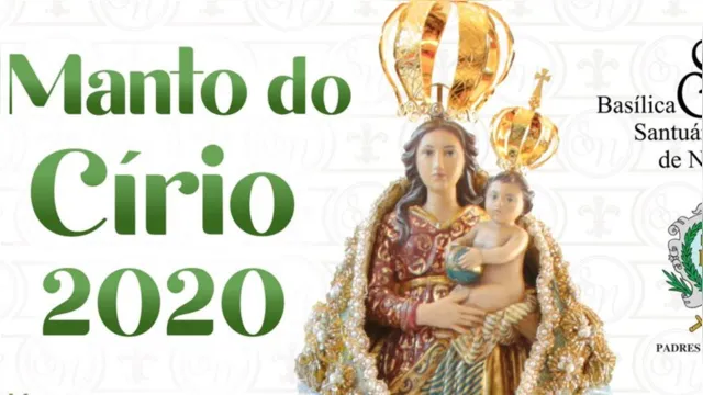 Imagem ilustrativa da notícia Círio 2020: confira o novo manto de Nossa Senhora de Nazaré