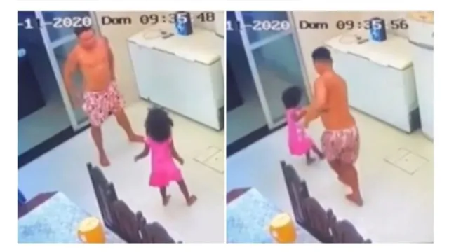 Imagem ilustrativa da notícia Mãe deixa a filha para tio tomar conta e a performance dos paraenses dançando viraliza; confira!