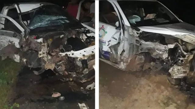 Imagem ilustrativa da notícia Ambulância e carro ficam destruídos após acidente em rodovia paraense. Veja!