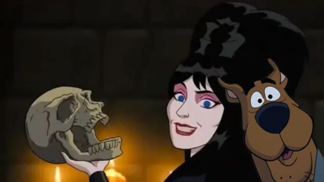 Imagem ilustrativa da notícia Scooby-Doo encontra Elvira, a Rainha das Trevas no Halloween. Confira!