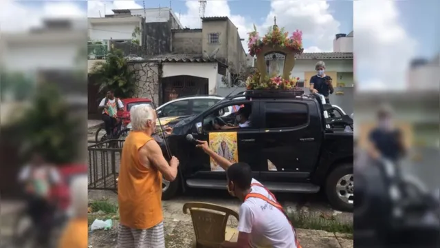Imagem ilustrativa da notícia Milagre: idoso com Alzheimer toca violino para Nossa Senhora em Belém. Veja o vídeo