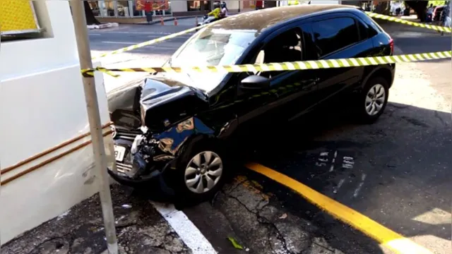 Imagem ilustrativa da notícia Vídeo mostra os estragos do acidente ocorrido na madrugada em Belém