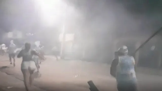 Imagem ilustrativa da notícia Vídeo:
confusão após o Re-Pa tem presos e feridos em Belém