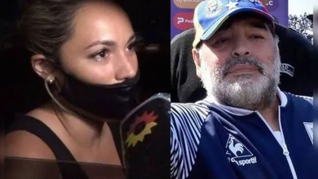 Imagem ilustrativa da notícia Ex de Maradona foi barrada em velório por filha do craque