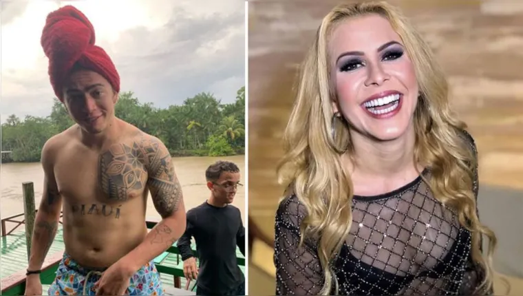 Imagem ilustrativa da notícia Joelma vence Whindersson em disputa de mergulho no Combu; veja o vídeo