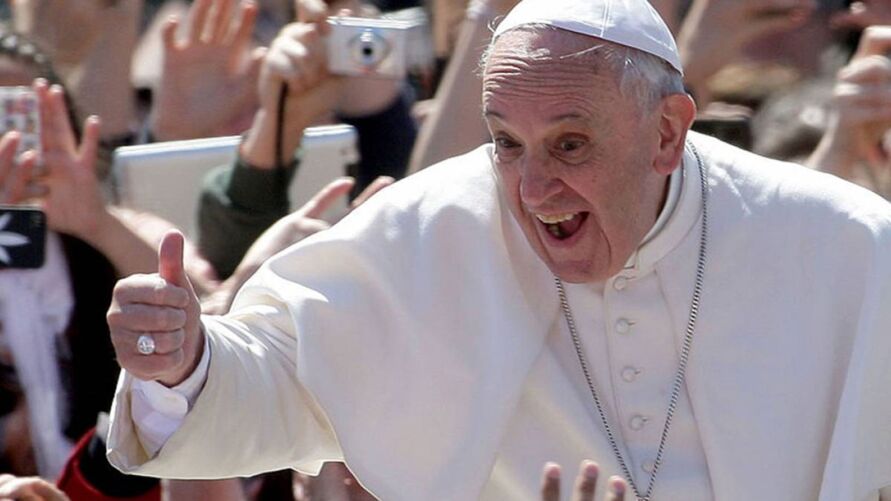 Imagem ilustrativa da notícia: Papa aprova união civil entre casal gay: 'Eles são filhos de Deus' 