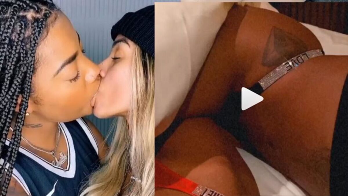 Vídeo íntimo de Ludmilla com a esposa na cama circula na web; assista! • DOL