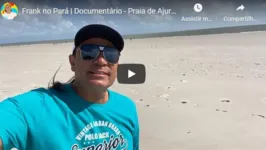 Imagem ilustrativa da notícia Frank Aguiar faz documentário de praia paraense