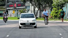 Perigo é presente na avenida.