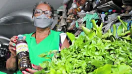 Nazaré Coelho aprendeu há mais de 50 anos com a sogra a preparar banhos de ervas

