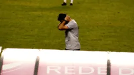 Brigatti afirmou que o time esteve irreconhecível no primeiro tempo e criticou as chances perdidas na etapa final