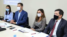 A equipe da Prefeitura apresentou os dados durante uma coletiva nesta sexta-feira