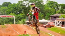 Imagem ilustrativa da notícia Com apenas 12 anos, Arthur Gomes é destaque no Motocross