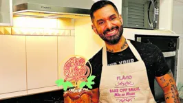 Imagem ilustrativa da notícia Segundo
lugar no “Bake Off Brasil”, Flávio Amoêdo reinventou sabores que surpreenderam
até paraenses
