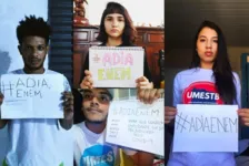 Estudantes se manifestaram nas redes sociais.
