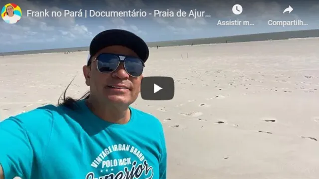Imagem ilustrativa da notícia Frank Aguiar faz documentário de praia paraense