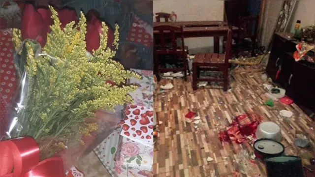 Imagem ilustrativa da notícia Homem manda bomba dentro de buquê de flores para a ex e ela fica ferida