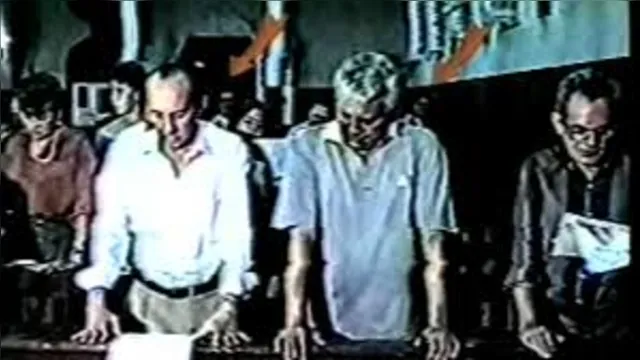 Imagem ilustrativa da notícia O fantasma que apareceu na igreja da Pedreira foi destaque nos anos 90; veja o vídeo!