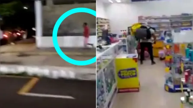 Imagem ilustrativa da notícia Vídeo: entregadores de aplicativo perseguem homem com faca em Belém