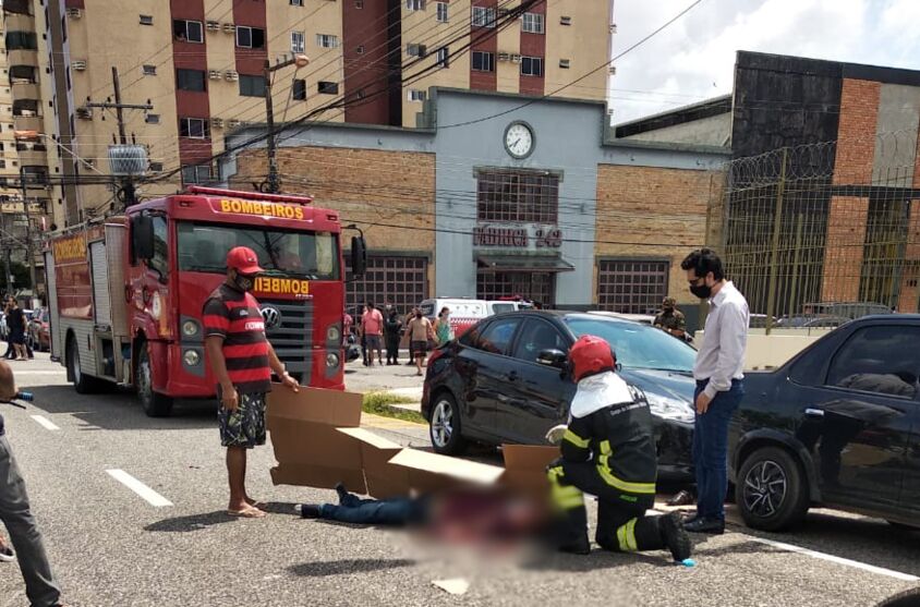 Colisão Entre Moto E Carro Deixa Casal Gravemente Ferido No Centro De Belém • Dol