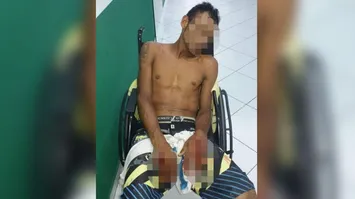 O homem havia saído a pouco tempo da cadeia