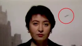 Imagem ilustrativa da notícia Óvnis são flagrados durante noticiário ao vivo, veja!
