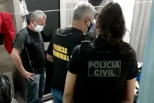 O homem preso foi e encaminhado à unidade policial para procedimentos cabíveis e seguirá para uma casa penal, onde ficará à disposição da justiça