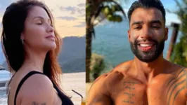 Fãs especulam que casal Andressa e Gusttavo fizeram uma viagem com os filhos para Angra dos Reis.